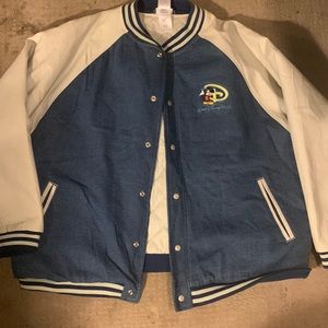Vintage 80s Walt Disney Varsity Jacket